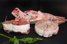 viande avec ficelle